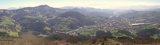 Vista panor&aacute;mica desde la cruz de Irimo